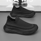 Damen Komfortable Slip-On Sneakers mit atmungsaktivem Obermaterial