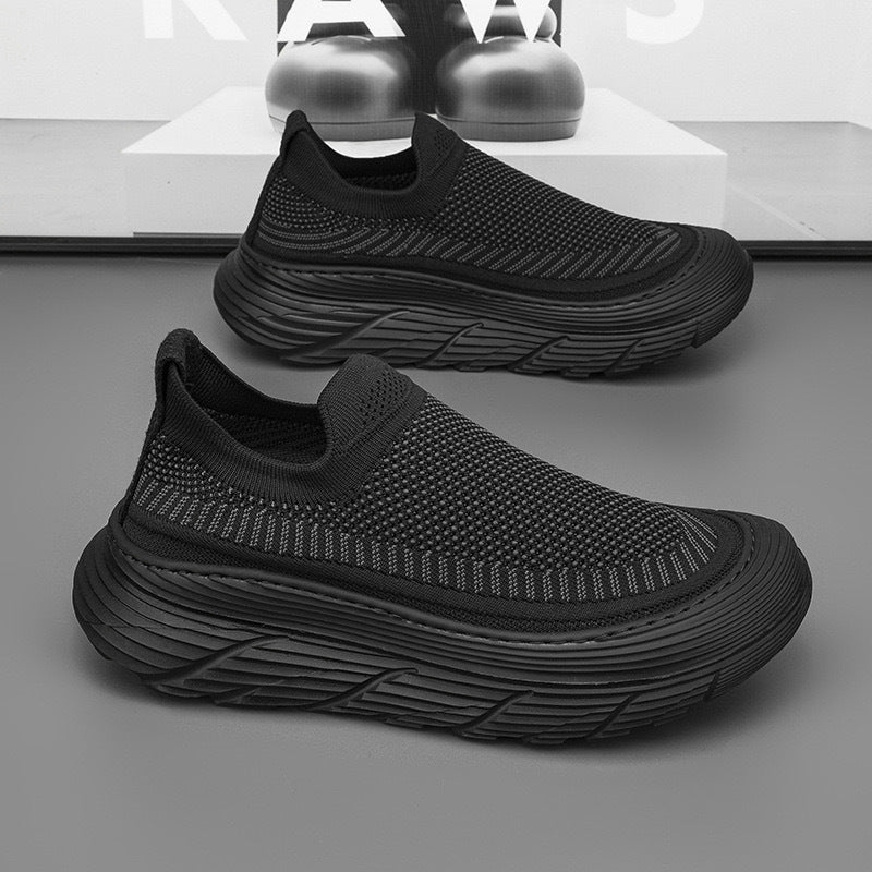 Damen Komfortable Slip-On Sneakers mit atmungsaktivem Obermaterial