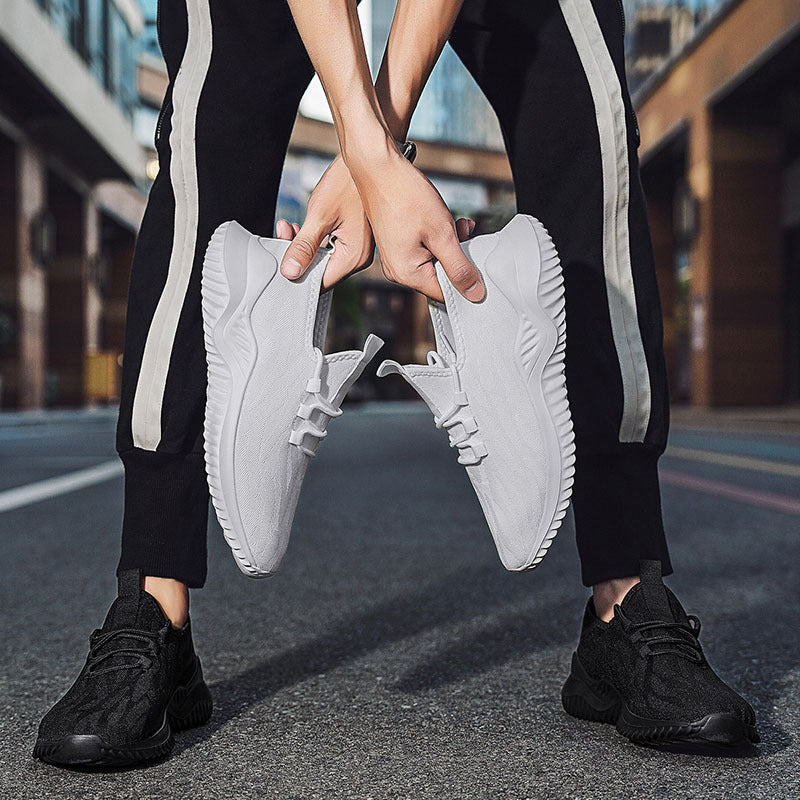 Damen Atmungsaktive elastische Sneakers mit innovativem Schnürdesign R&B