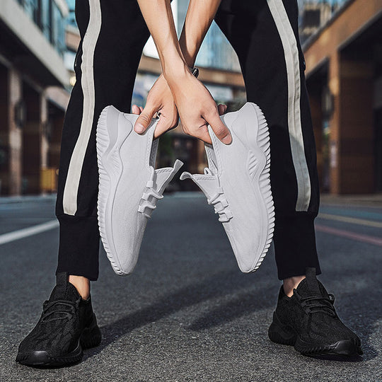 Damen Atmungsaktive elastische Sneakers mit innovativem Schnürdesign R&B