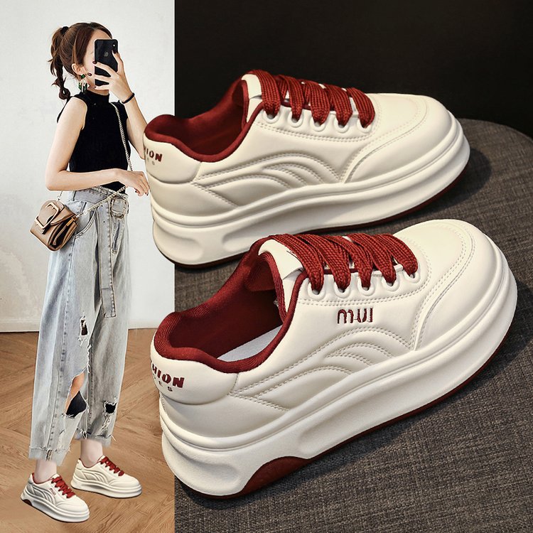 Damen Sportliche Sneakers mit extra dicker Sohle und innovativem Design R&B