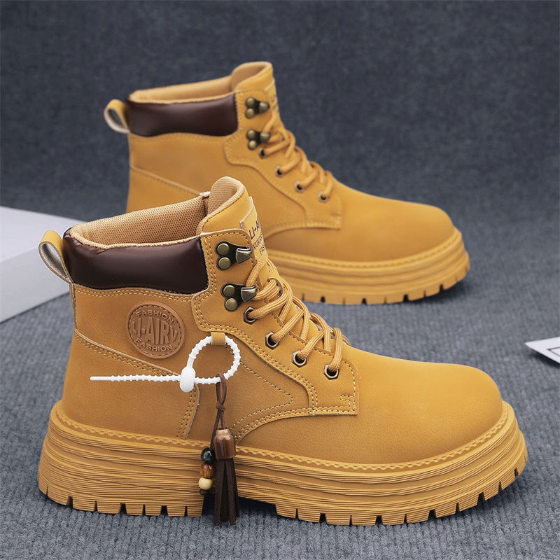 Damen robuste Winterboots mit modischen Details