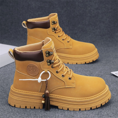 Damen robuste Winterboots mit modischen Details R&B