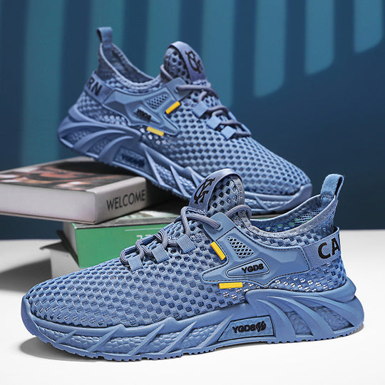 Damen Atmungsaktive Mesh-Sneaker mit dämpfender Sohle und hohem Tragekomfort R&B