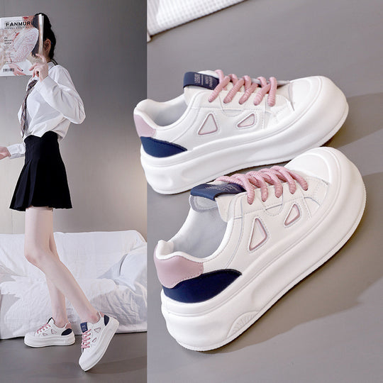 Damen Modische Plattform Sneakers R&B