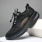 Herren Atmungsaktive Freizeitsneaker mit elastischem Schnellverschluss R&B