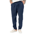 Herren Leichte Leinenhose mit elastischem Bund und praktischen Eingrifftaschen R&B