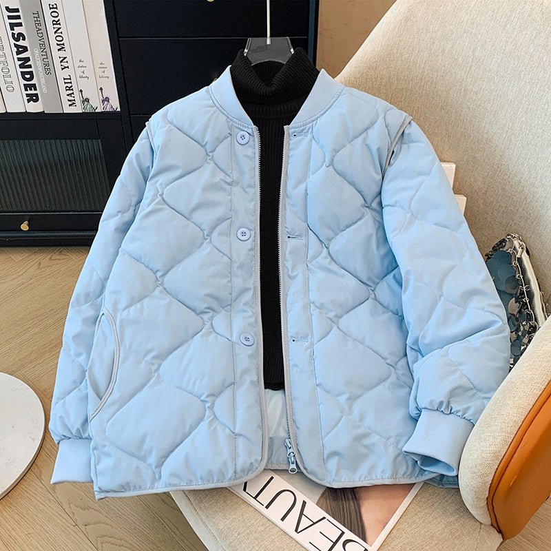 Damen Wattierte Blousonjacke mit Reißverschluss und praktischen Taschen R&B