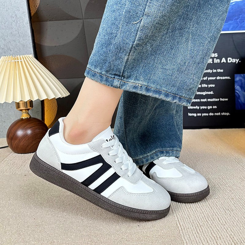 Damen Sportliche Sneaker mit rutschfester Laufsohle und atmungsaktivem Obermaterial