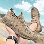 Damen Atmungsaktive Outdoor-Sneaker mit rutschfester Sohle