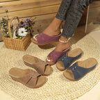 Damen Komfortable und atmungsaktive Zehentrenner-Sandalen R&B
