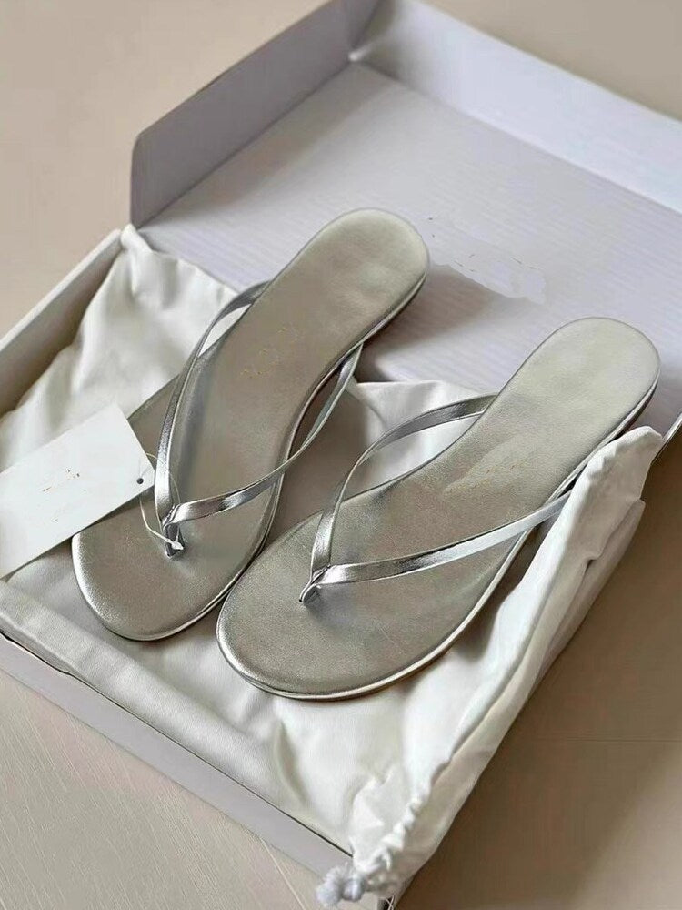 Damen Zehentrenner-Sandalen mit ergonomischem Fußbett und flexibler Sohle R&B