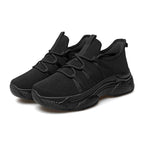 Damen Sportliche Sneaker mit elastischem Halt und atmungsaktiver Oberflächenstruktur R&B
