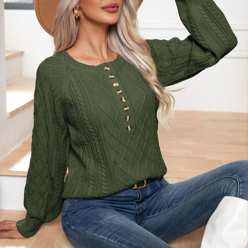 R&B | Pullover Mit Zopfmuster Und Weichem Stoff