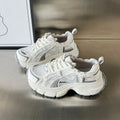 Damen Sportliche Chunky Sneakers mit atmungsaktiver Mesh-Oberfläche und stabiler Sohle R&B