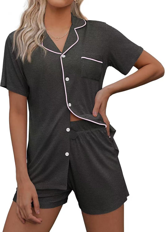 R&B | Strickjacke Revers Loungewear Set