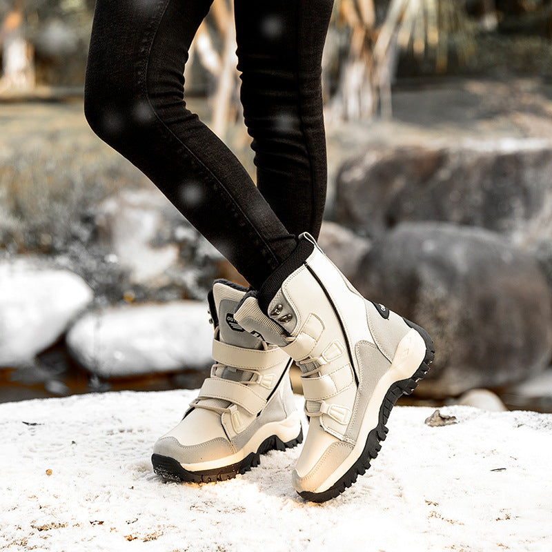 Damen Winterstiefel mit isolierender Fütterung und rutschfester Sohle R&B