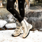 Damen Winterstiefel mit isolierender Fütterung und rutschfester Sohle R&B