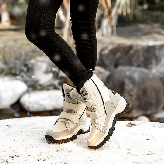 Damen Winterstiefel mit isolierender Fütterung und rutschfester Sohle R&B