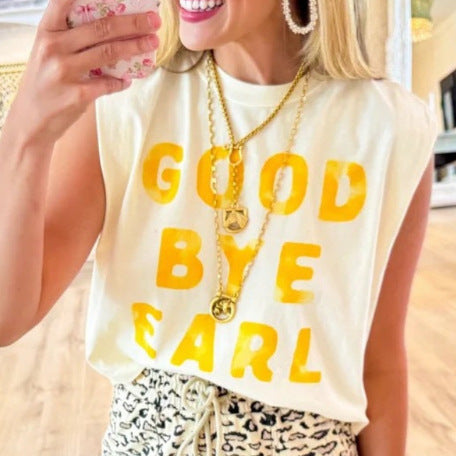 Damen Wohlfühl T-Shirt mit modernem Motiv und lässigem Schnitt Heidi-Mode