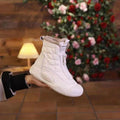 Damen Modische Winterboots mit atmungsaktivem Innenfutter und rutschfester Sohle R&B
