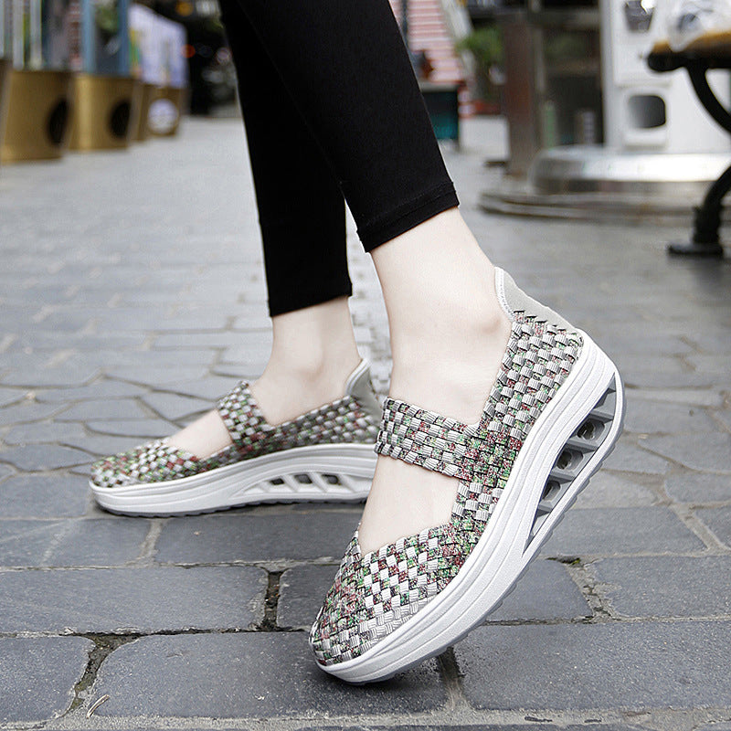 Damen Komfortable und modische Slip-On Schuhe