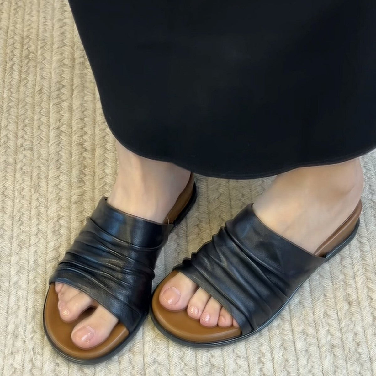 Damen lässige und elegante Pantolette R&B