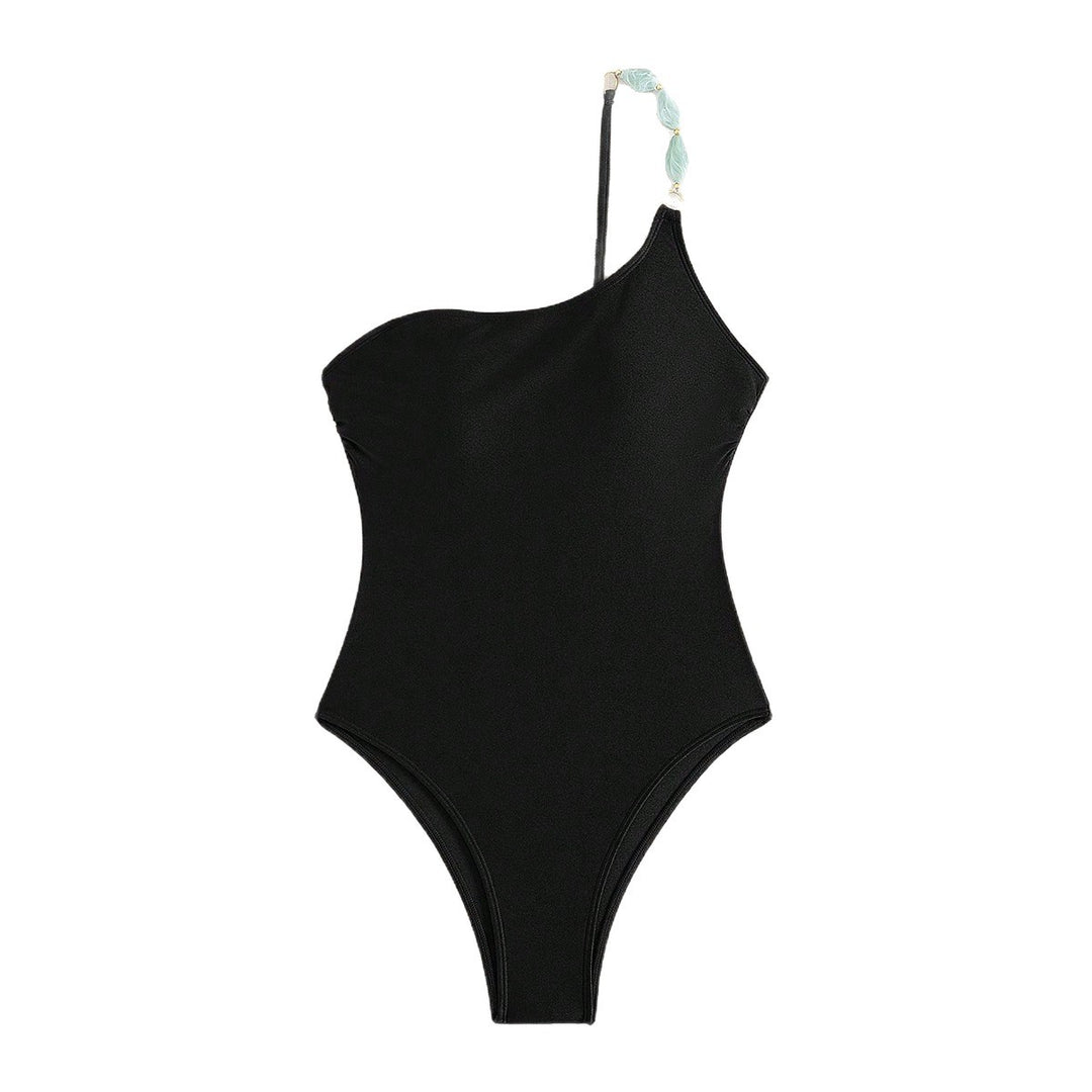 Damen Eleganter Schwimmanzug mit schmalen Trägern und figurschmeichelndem Schnitt R&B