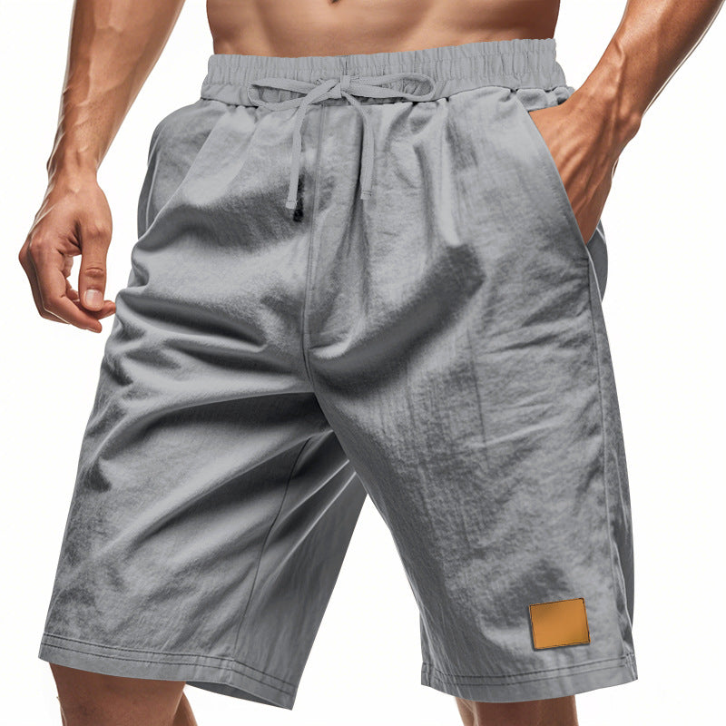 Herren bequeme Sport-Shorts mit elastischem Bund und praktischen Seitentaschen R&B