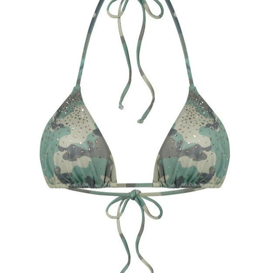 Damen Triangel-Bikini mit schimmernden Details R&B