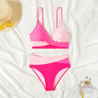 Damen Bikini-Set mit elegantem Wickeldesign und hohem Beinausschnitt R&B