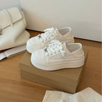 Damen Modische Sneaker mit atmungsaktiver Obermaterialstruktur und stabiler Sohle