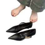 Damen elegante Mary Jane Pumps mit modischen Strassakzenten R&B