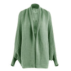 Damen Großer Strickcardigan mit lässigem Schnitt und voluminösen Ärmeln R&B