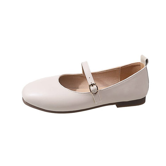 Damen Ballerinas mit elegantem Riemchen und bequemem Fußbett R&B