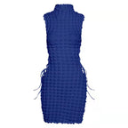 Damen Bodycon Kleid mit raffiniertem Strukturdesign R&B