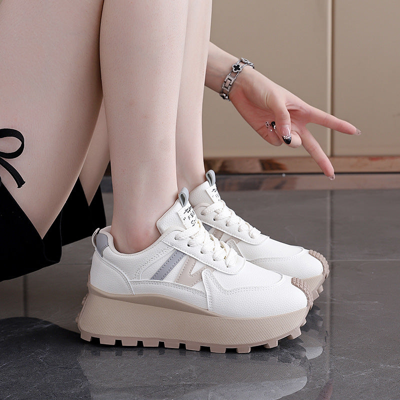 Damen Chunky Sneakers mit rutschfester Sohle und komfortablem Dämpfungssystem R&B