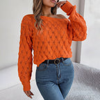 R&B | Hohlstrickpullover Mit Feinem Detailmuster
