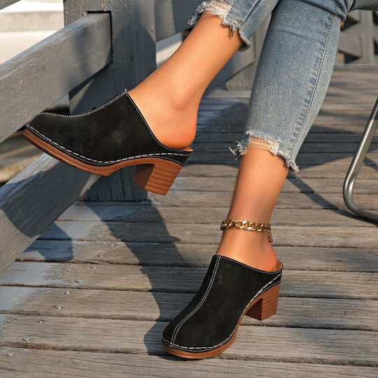 Damen Komfortable Clogs R&B