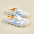 Damen Komfortable Slipper mit elastischen Schnürsenkeln R&B