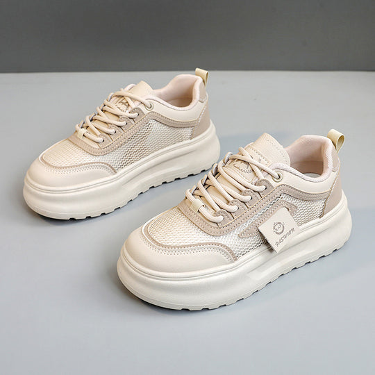 Damen Modische Sneakers mit atmungsaktiver Mesh-Oberfläche und dämpfendem Sohlenprofil R&B