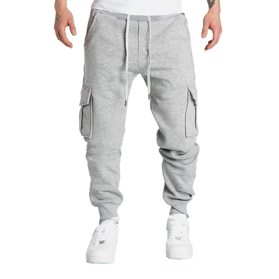 Herren Cargo-Jogginghose mit elastischem Bund und praktischen Seitentaschen R&B