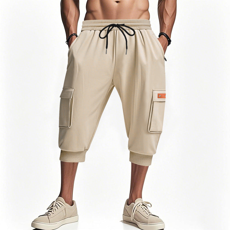 Herren Cargo-Shorts mit elastischem Bund und praktischen Seitentaschen R&B
