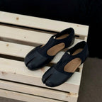 Damen Elegante und trendige Halbschuhe mit einzigartigem Zehen-Design R&B
