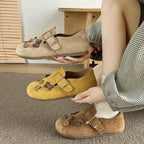 Damen Clogs mit süßem Tiermuster und modischem Verstellriemen R&B