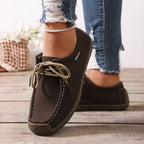 Damen Freizeit-Schuhe im lässigen Slipper-Stil mit bequemer Sohle R&B