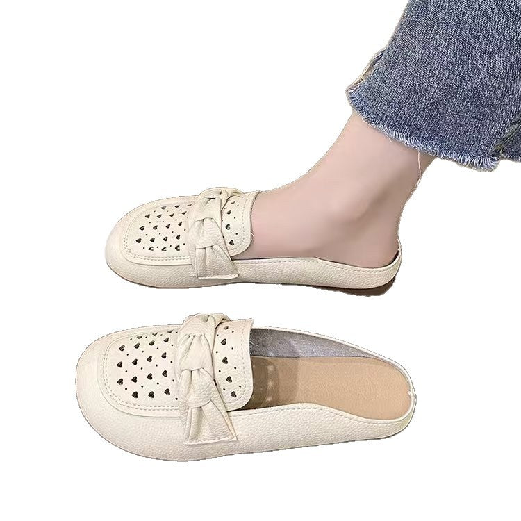 Damen Modische Clogs mit bequemem Knopfdetail