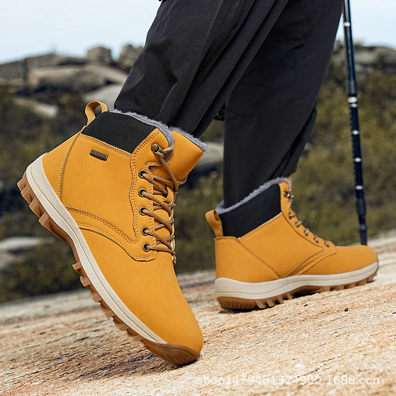 Damen Wärmeisolierte Winterstiefel mit rutschfester Sohle und kuscheligem Innenfutter R&B