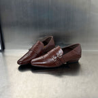 Damen elegante Slipper mit modischen Schnallen R&B