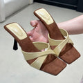 Damen Slingback Sandalen mit schickem Riemendesign R&B